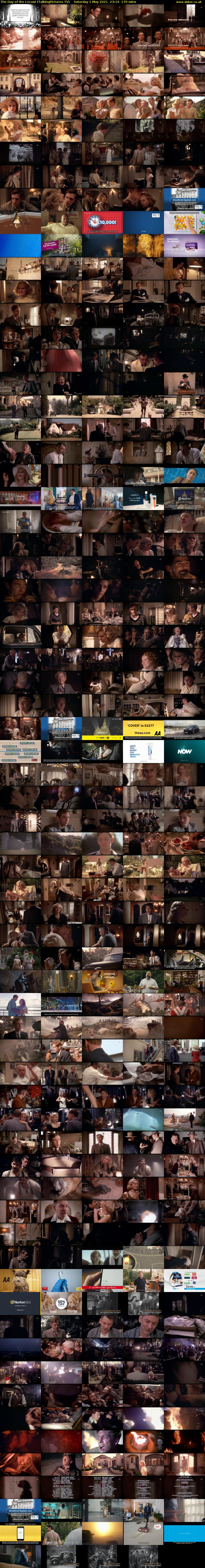 The Day of the Locust (TalkingPictures TV) Saturday 1 May 2021 23:10 - 02:00