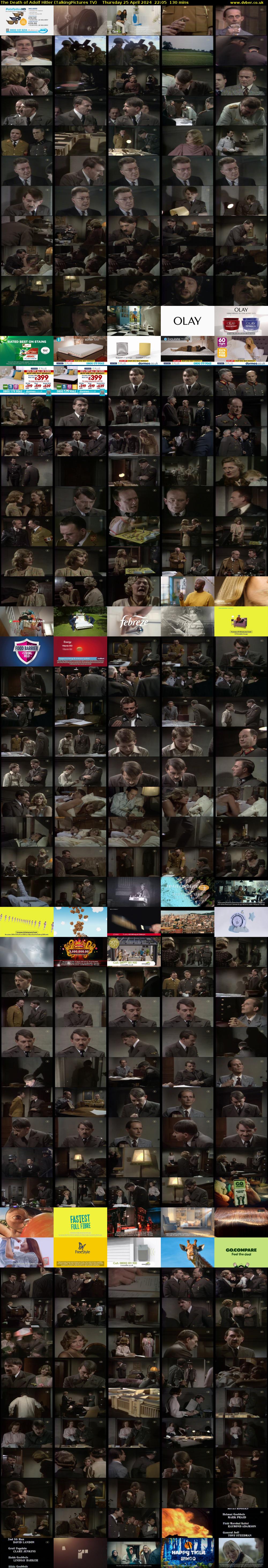 The Death of Adolf Hitler (TalkingPictures TV) Thursday 25 April 2024 22:05 - 00:15