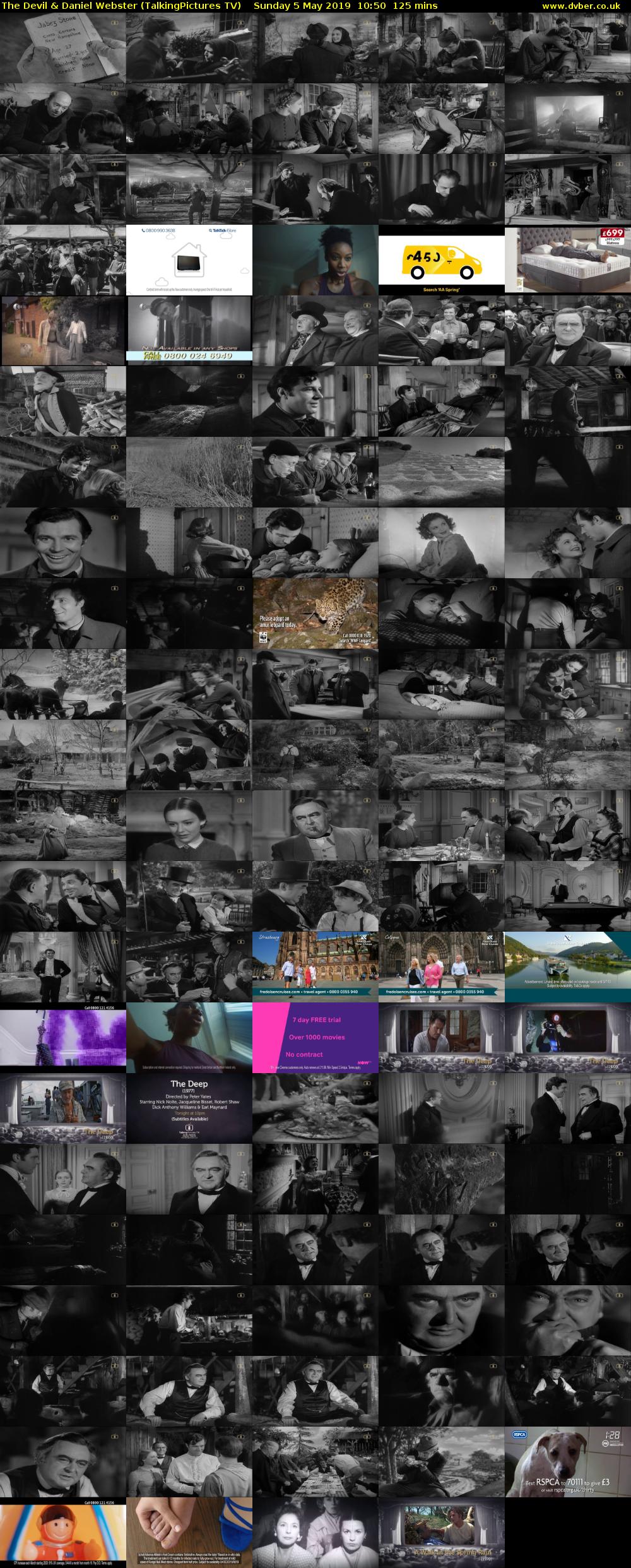 The Devil & Daniel Webster (TalkingPictures TV) Sunday 5 May 2019 10:50 - 12:55