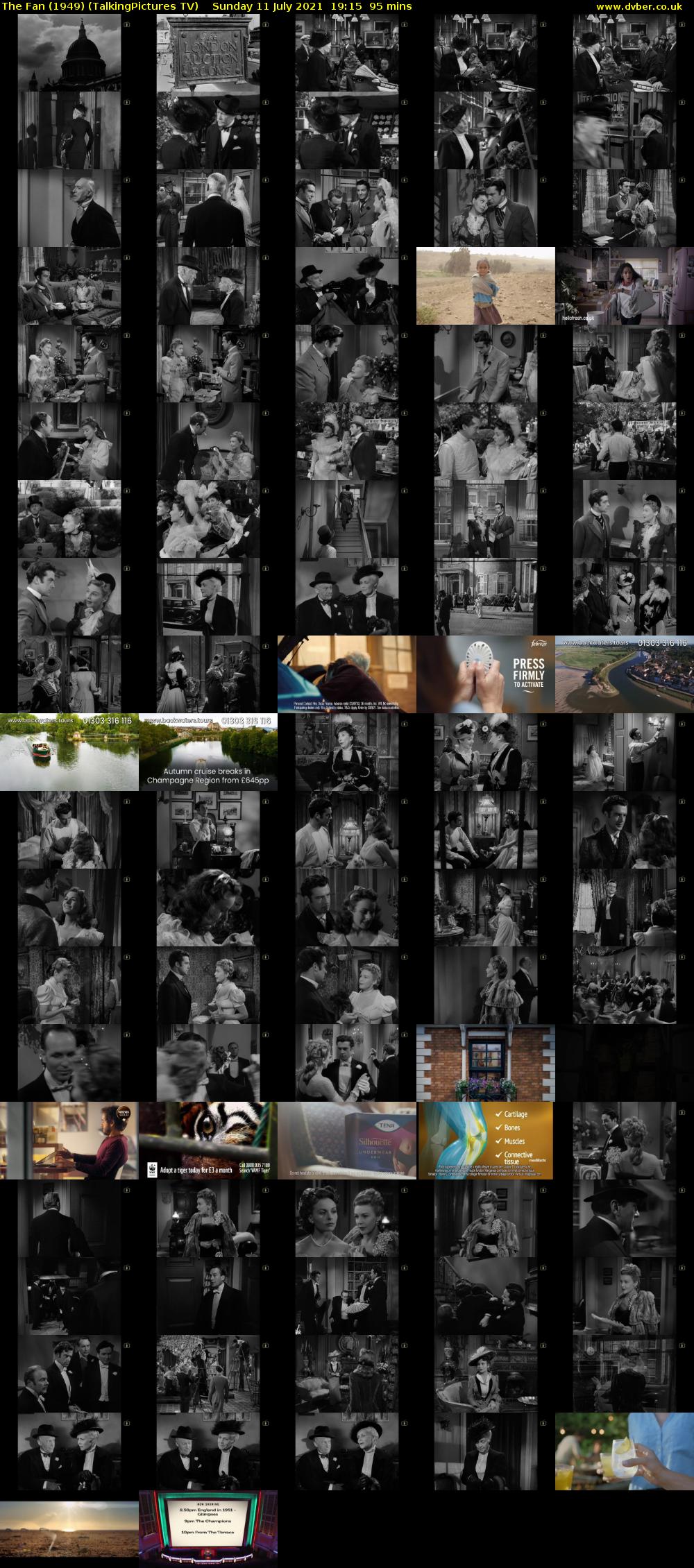 The Fan (1949) (TalkingPictures TV) Sunday 11 July 2021 19:15 - 20:50