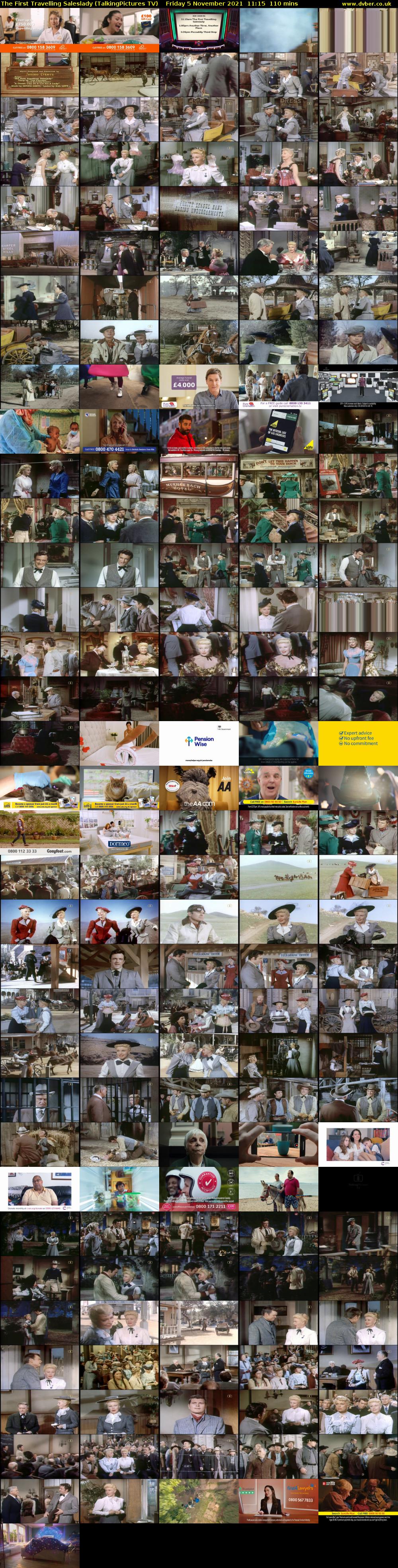 The First Travelling Saleslady (TalkingPictures TV) Friday 5 November 2021 11:15 - 13:05
