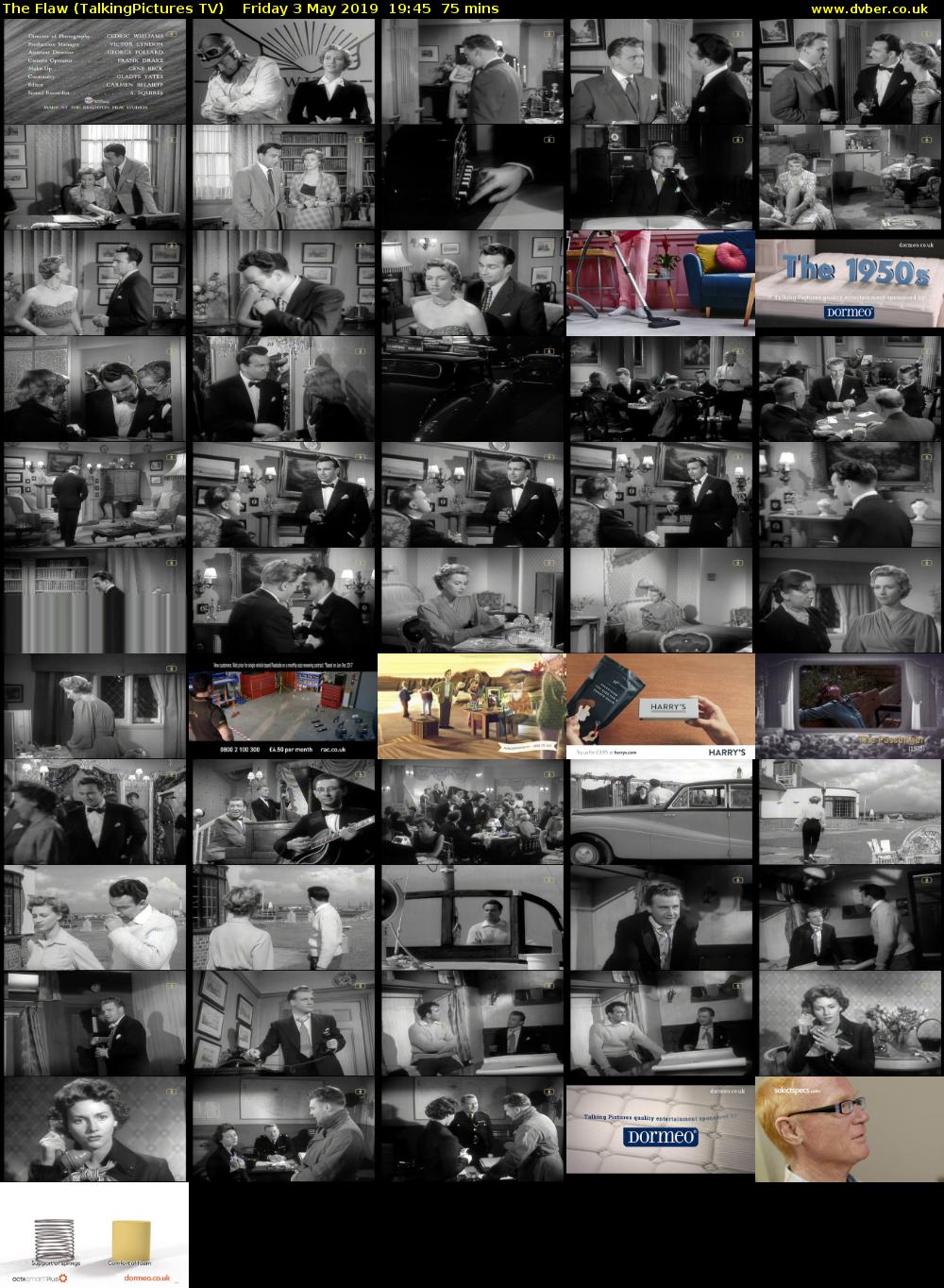 The Flaw (TalkingPictures TV) Friday 3 May 2019 19:45 - 21:00