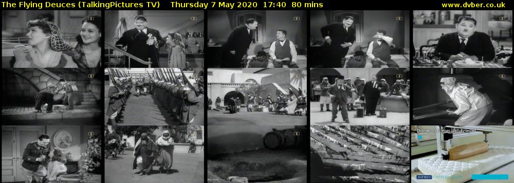 The Flying Deuces (TalkingPictures TV) Thursday 7 May 2020 17:40 - 19:00