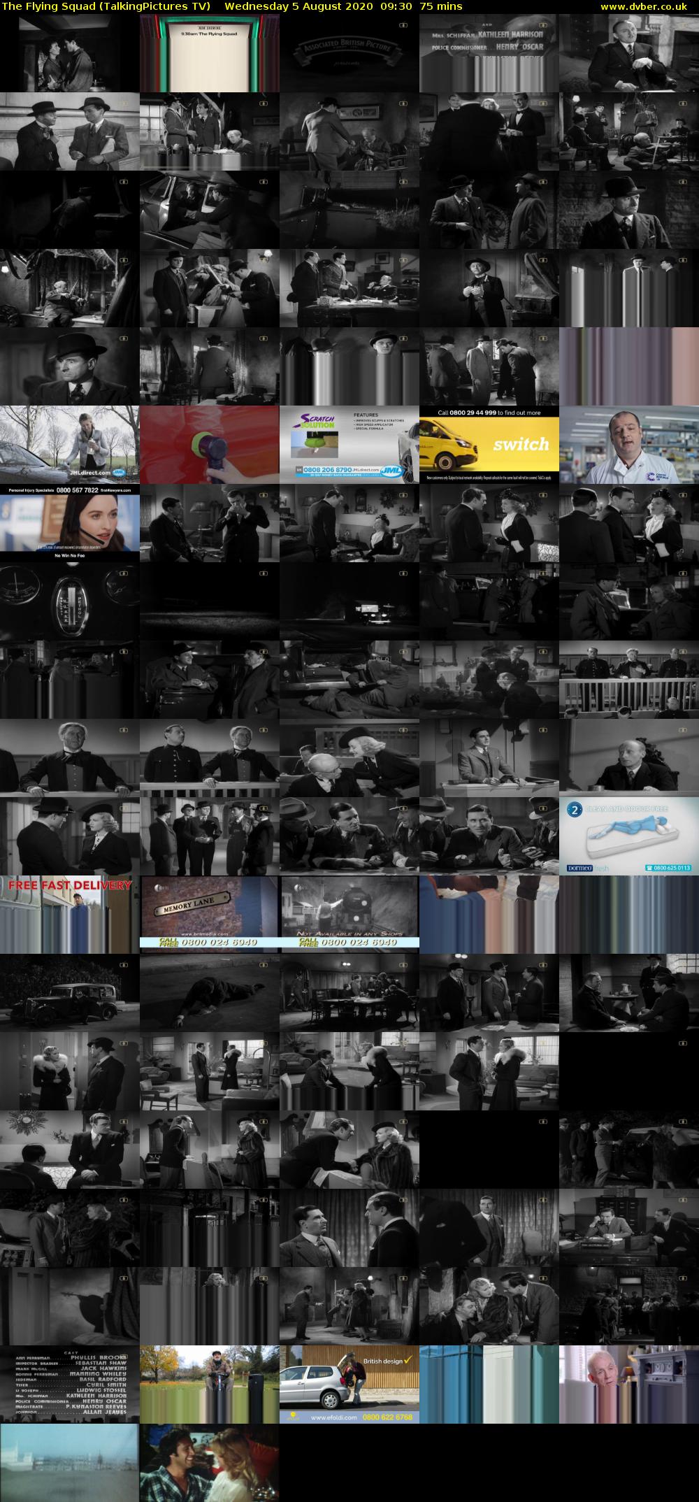 The Flying Squad (TalkingPictures TV) Wednesday 5 August 2020 09:30 - 10:45