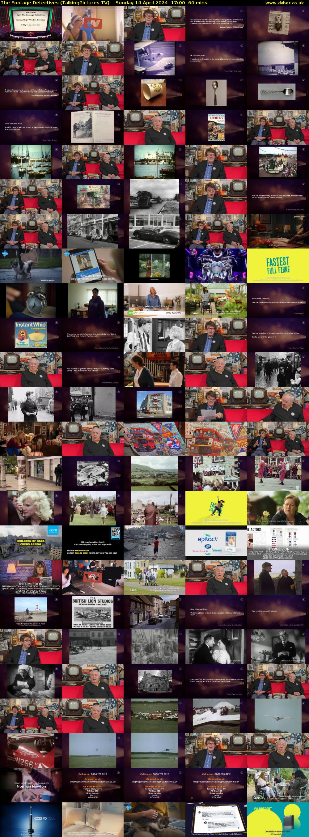 The Footage Detectives (TalkingPictures TV) Sunday 14 April 2024 17:00 - 18:00