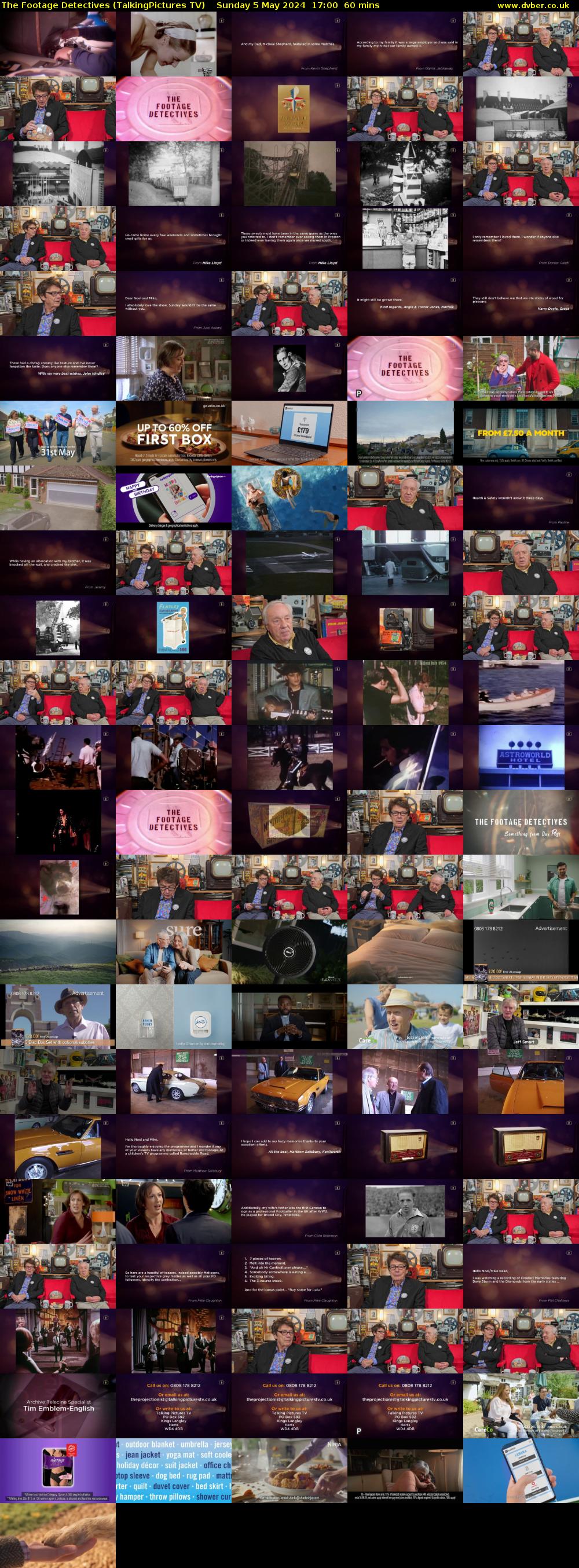 The Footage Detectives (TalkingPictures TV) Sunday 5 May 2024 17:00 - 18:00