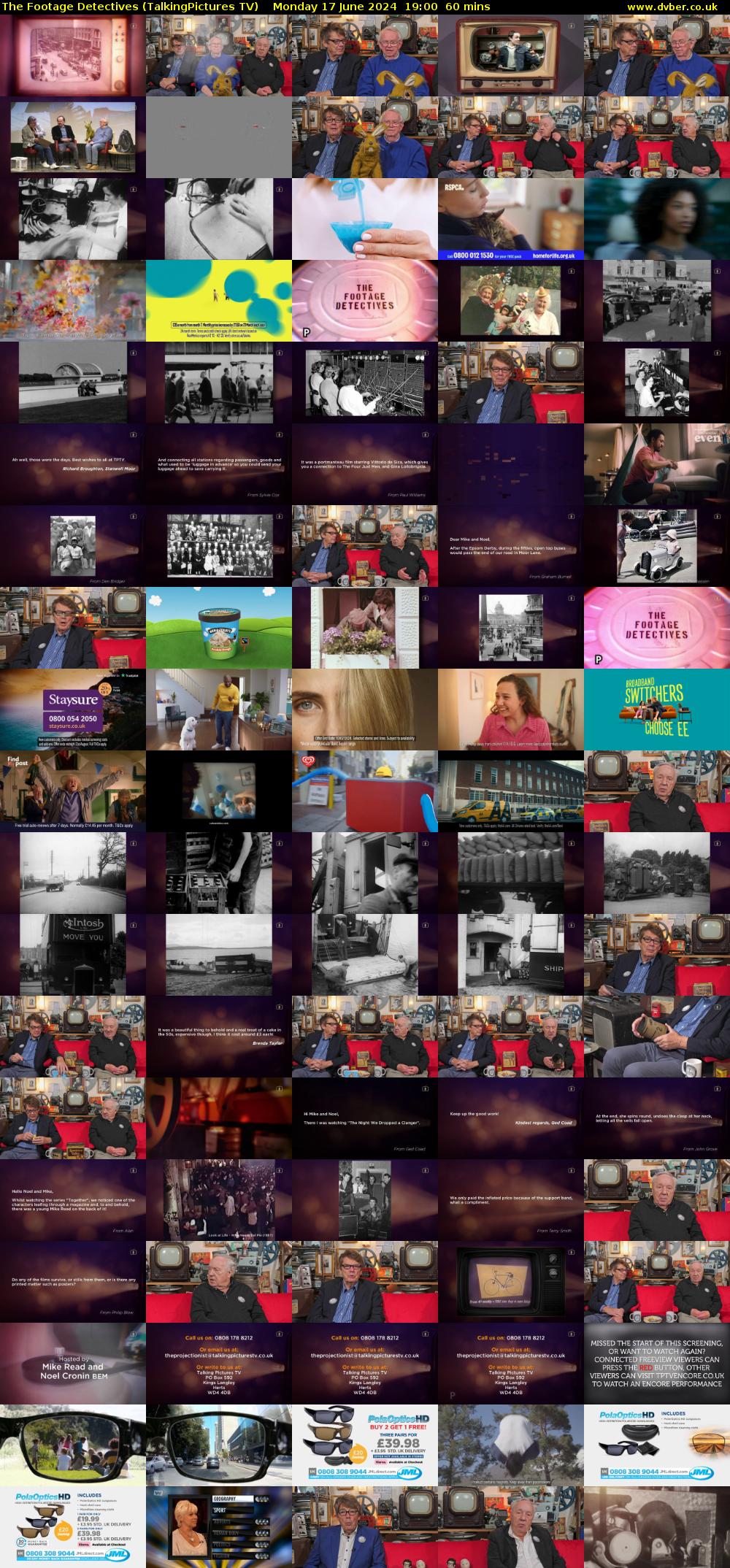 The Footage Detectives (TalkingPictures TV) Monday 17 June 2024 19:00 - 20:00