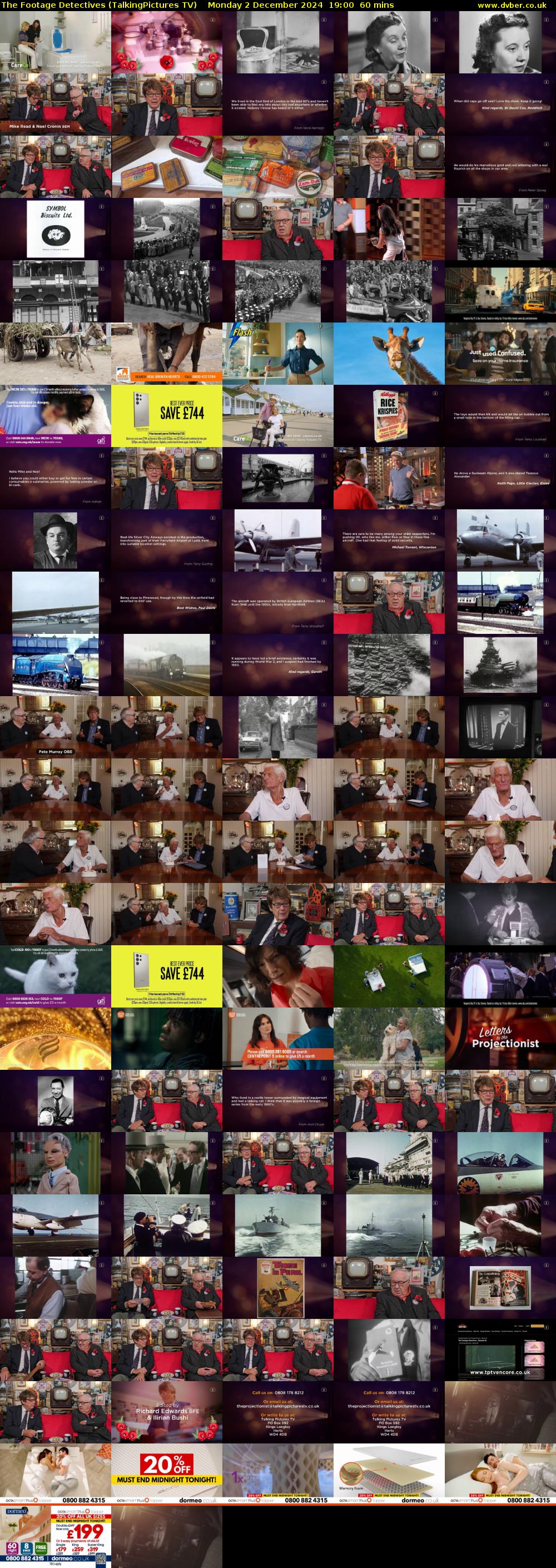 The Footage Detectives (TalkingPictures TV) Monday 2 December 2024 19:00 - 20:00
