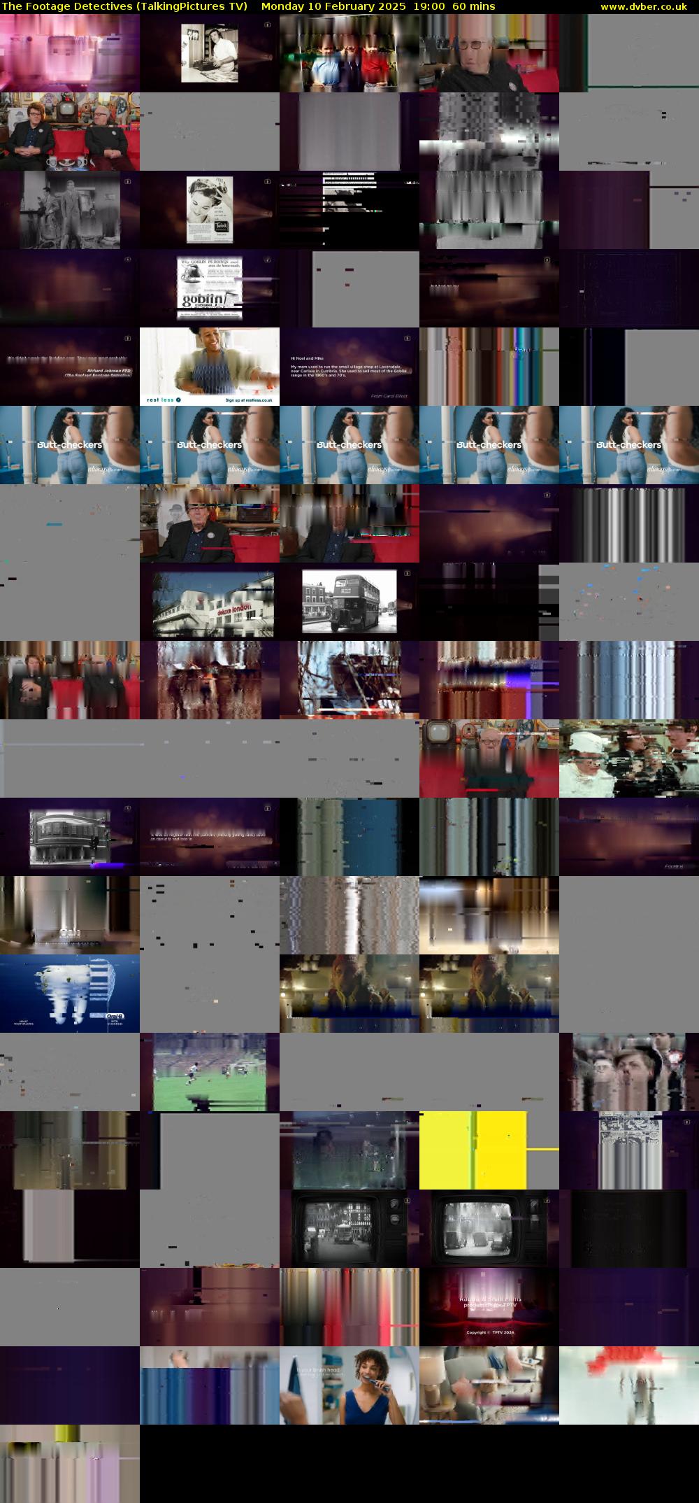 The Footage Detectives (TalkingPictures TV) Monday 10 February 2025 19:00 - 20:00
