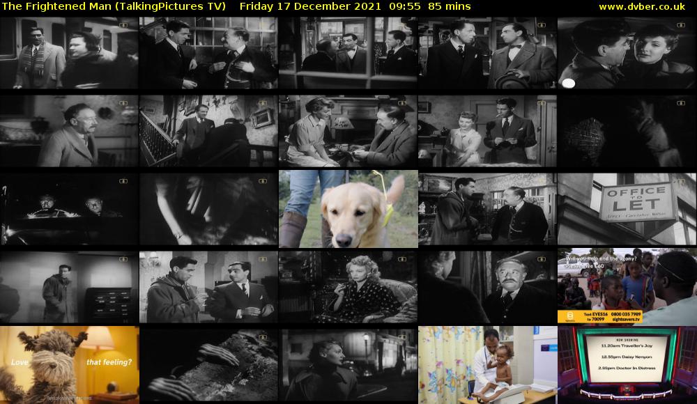 The Frightened Man (TalkingPictures TV) Friday 17 December 2021 09:55 - 11:20