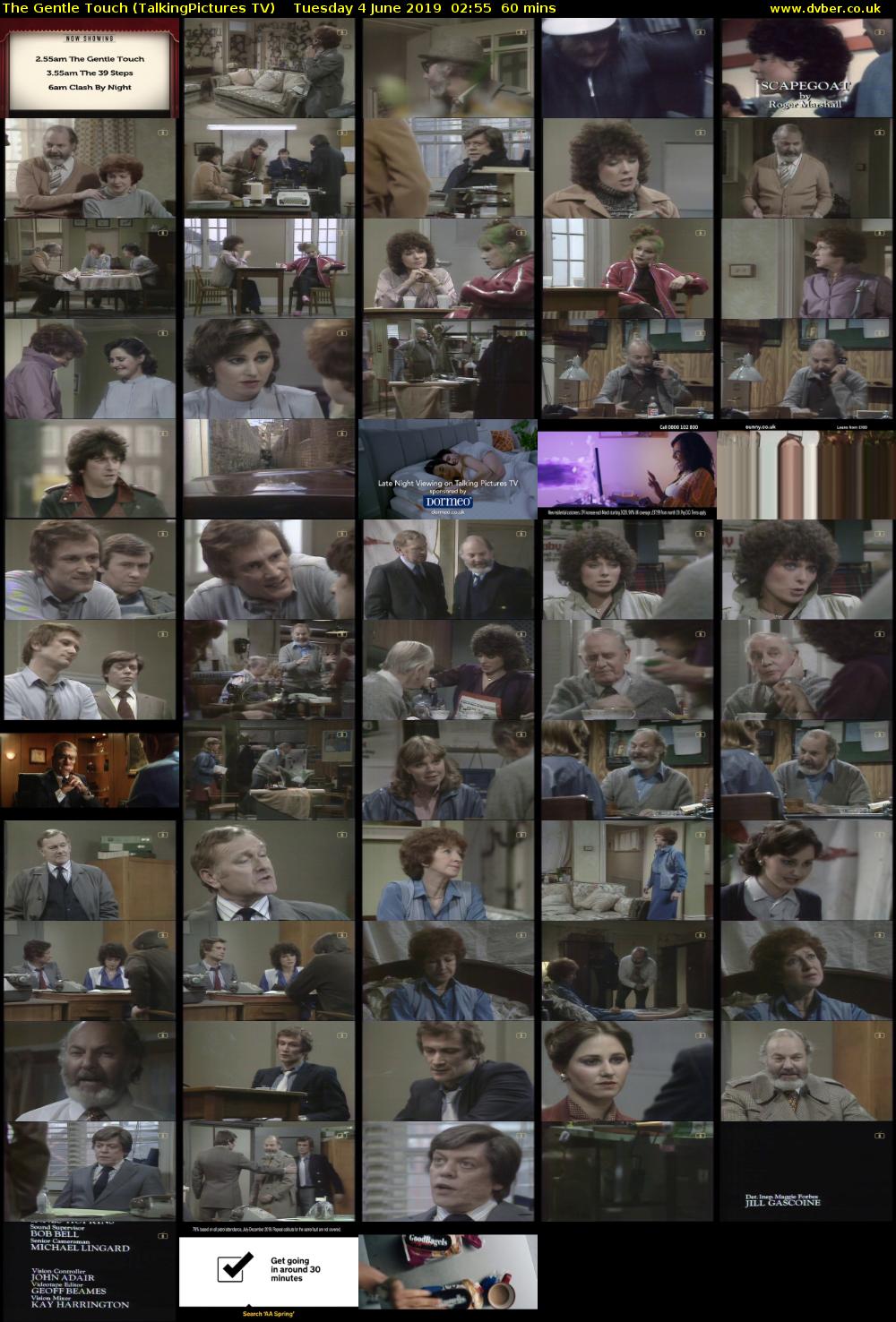 The Gentle Touch (TalkingPictures TV) Tuesday 4 June 2019 02:55 - 03:55