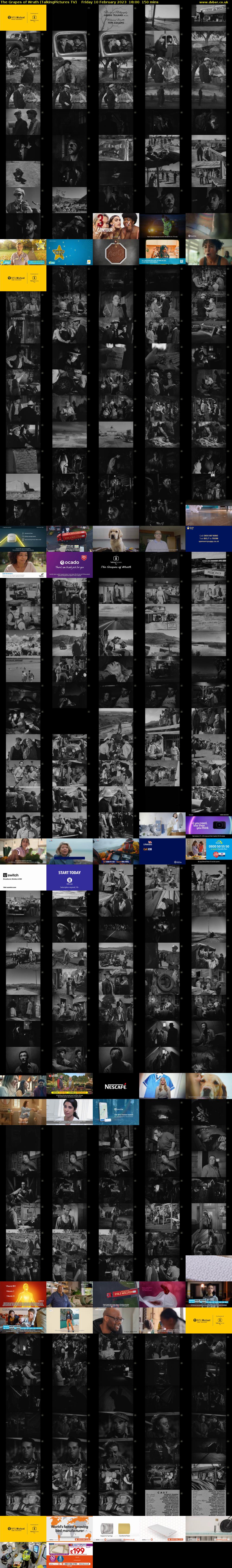 The Grapes of Wrath (TalkingPictures TV) Friday 10 February 2023 18:00 - 20:30