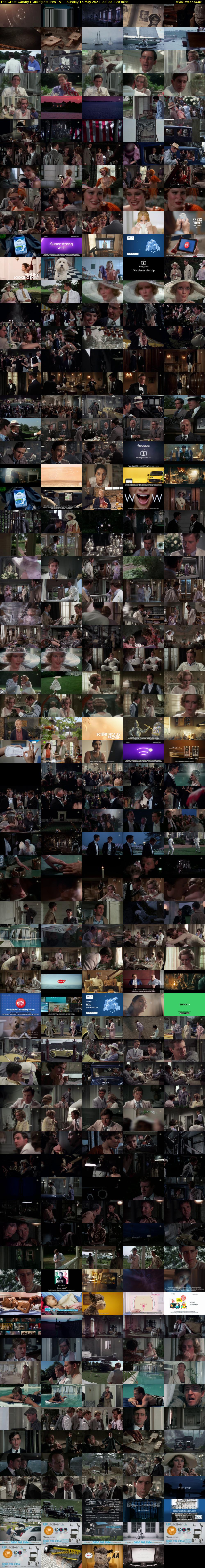 The Great Gatsby (TalkingPictures TV) Sunday 16 May 2021 22:00 - 00:50