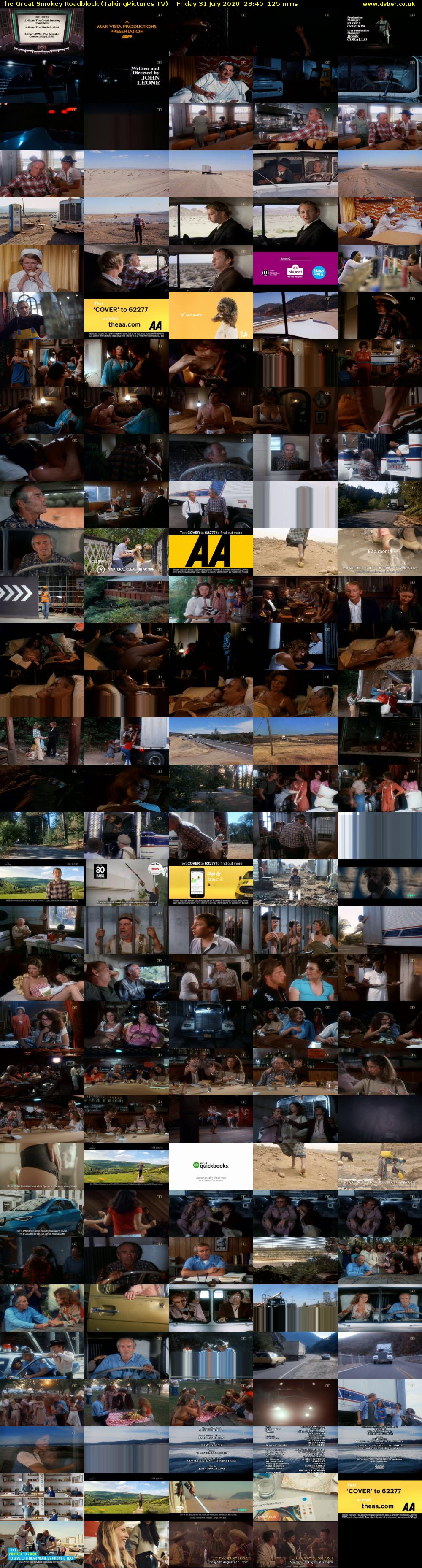 The Great Smokey Roadblock (TalkingPictures TV) Friday 31 July 2020 23:40 - 01:45