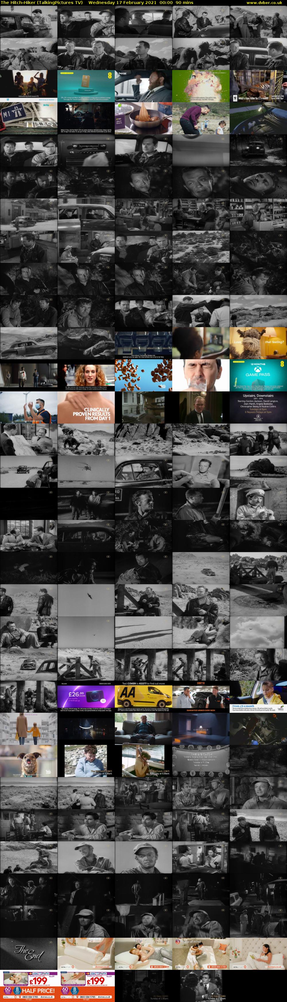 The Hitch-Hiker (TalkingPictures TV) Wednesday 17 February 2021 00:00 - 01:30
