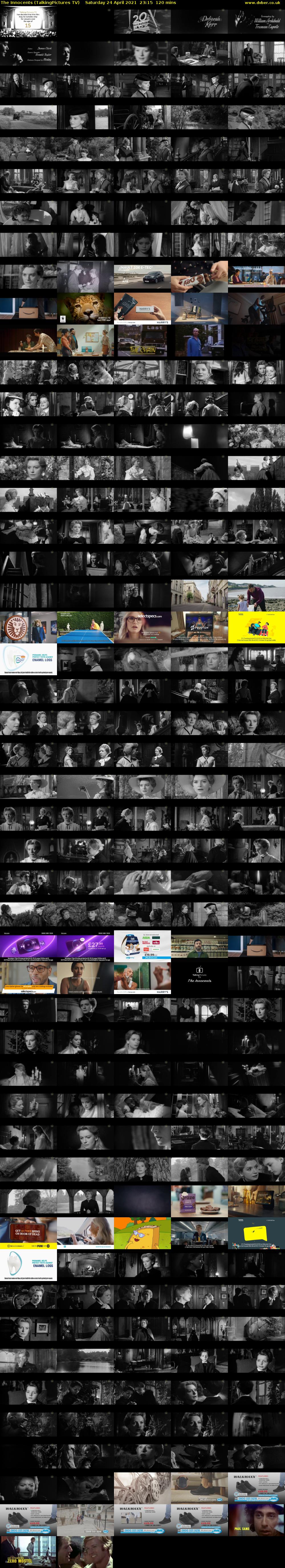 The Innocents (TalkingPictures TV) Saturday 24 April 2021 23:15 - 01:15