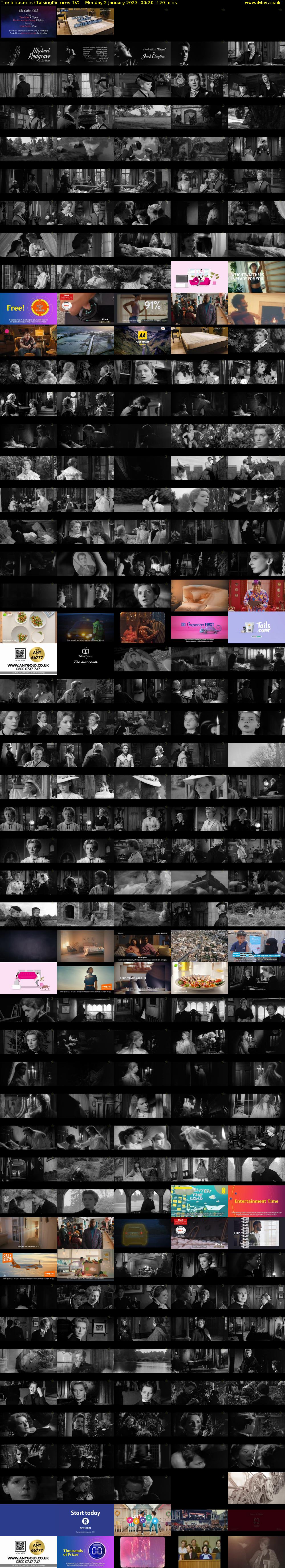 The Innocents (TalkingPictures TV) Monday 2 January 2023 00:20 - 02:20