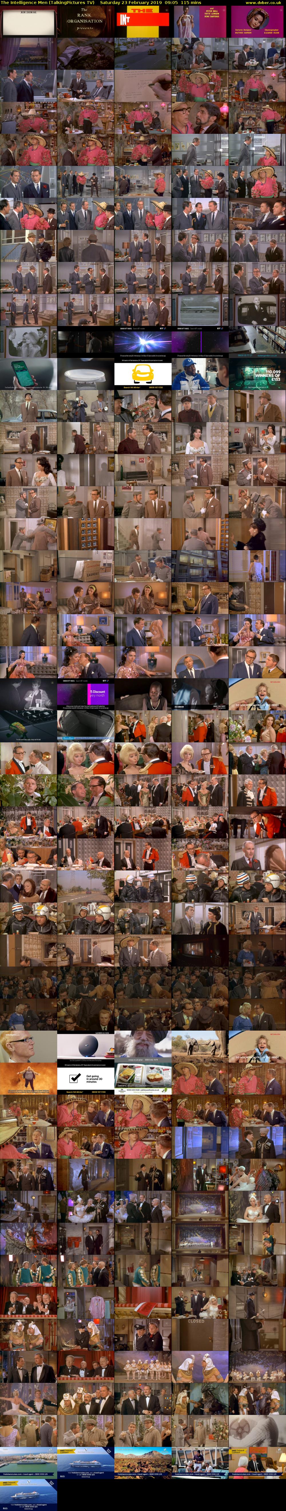 The Intelligence Men (TalkingPictures TV) Saturday 23 February 2019 09:05 - 11:00