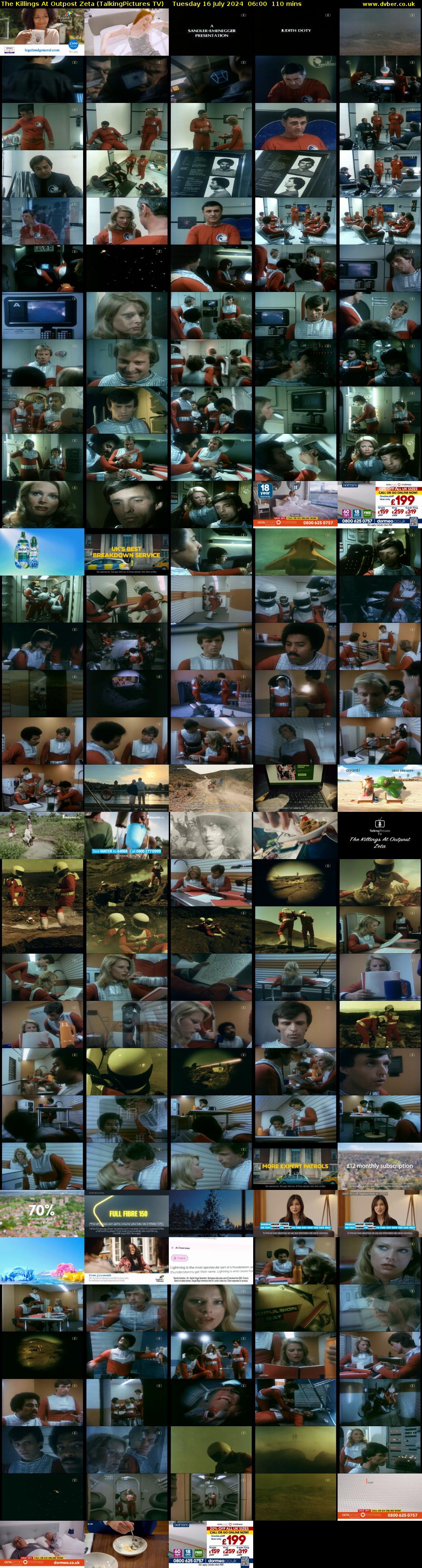 The Killings At Outpost Zeta (TalkingPictures TV) Tuesday 16 July 2024 06:00 - 07:50