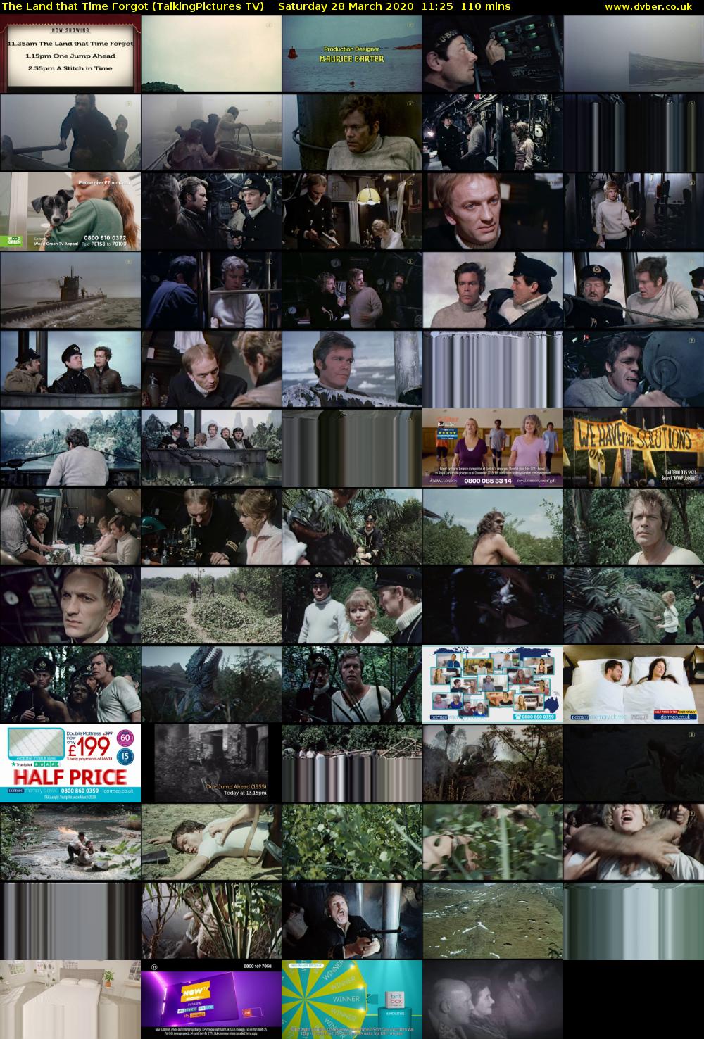 The Land that Time Forgot (TalkingPictures TV) Saturday 28 March 2020 11:25 - 13:15