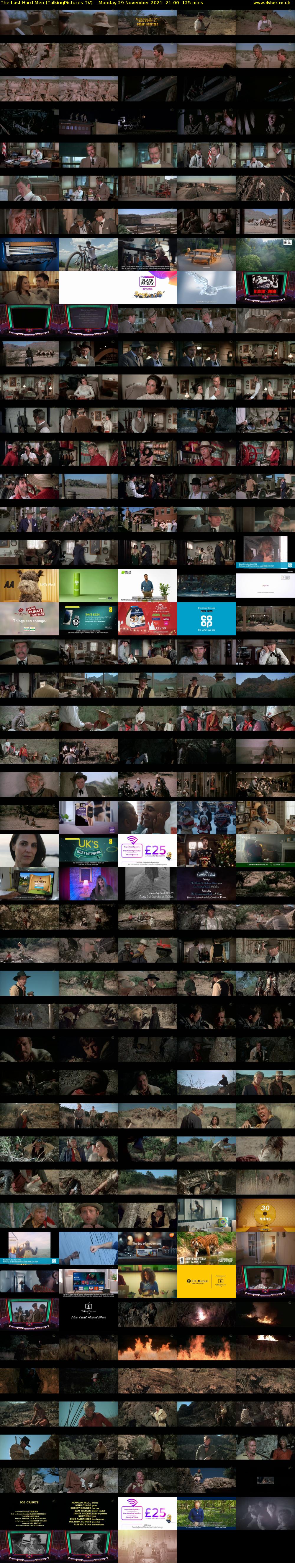 The Last Hard Men (TalkingPictures TV) Monday 29 November 2021 21:00 - 23:05