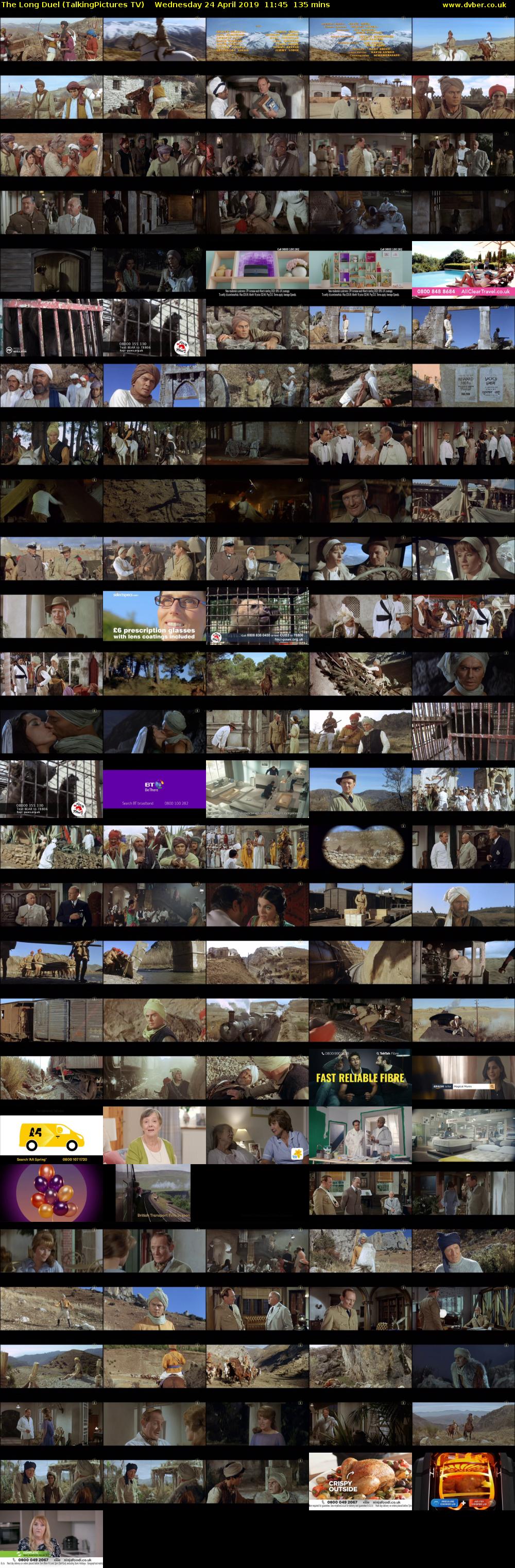 The Long Duel (TalkingPictures TV) Wednesday 24 April 2019 11:45 - 14:00