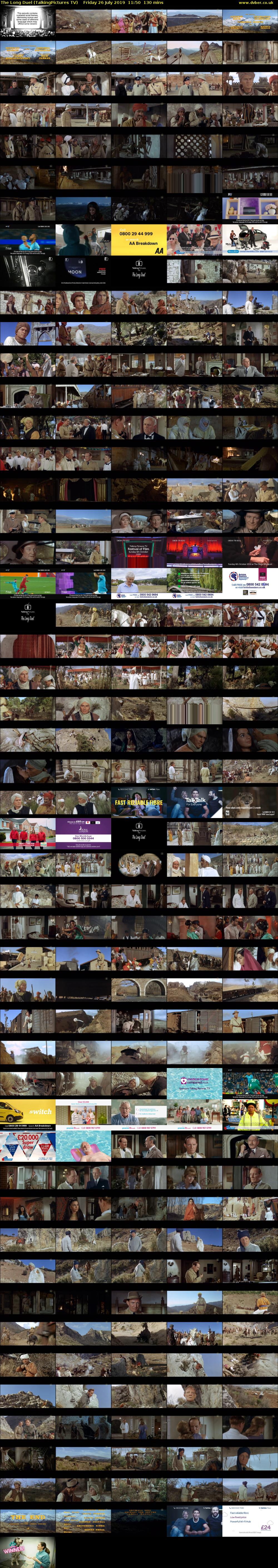 The Long Duel (TalkingPictures TV) Friday 26 July 2019 11:50 - 14:00