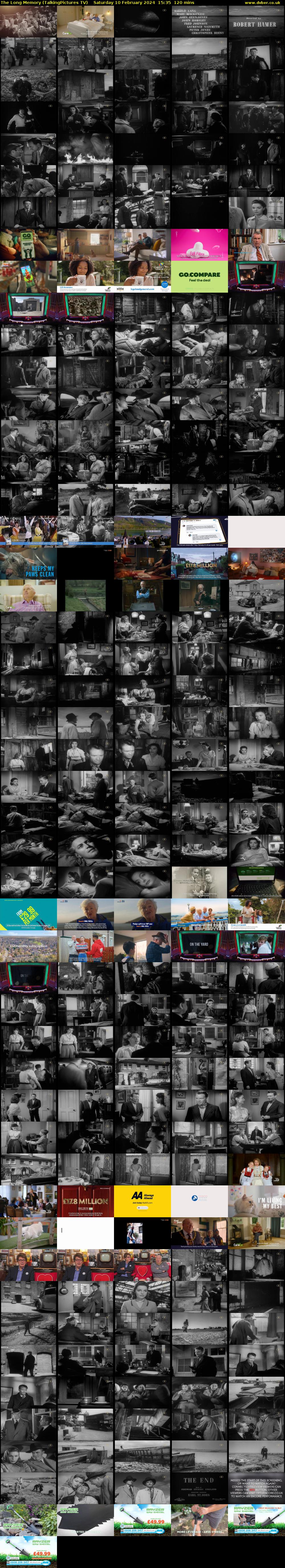 The Long Memory (TalkingPictures TV) Saturday 10 February 2024 15:35 - 17:35