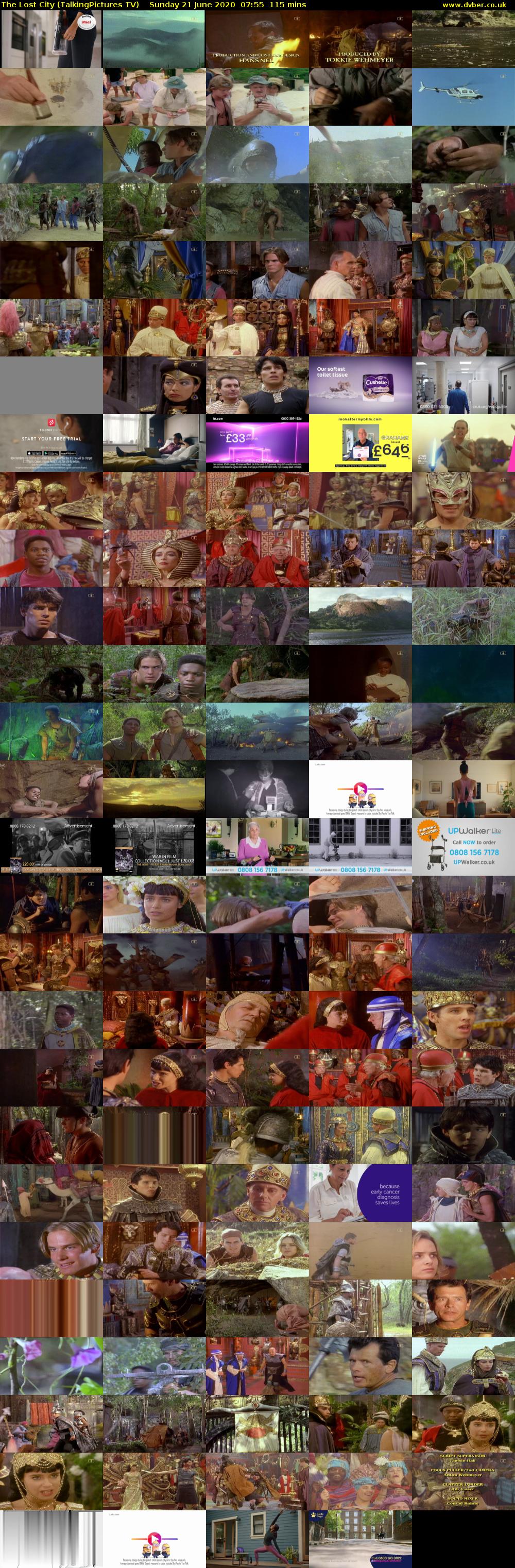 The Lost City (TalkingPictures TV) Sunday 21 June 2020 07:55 - 09:50