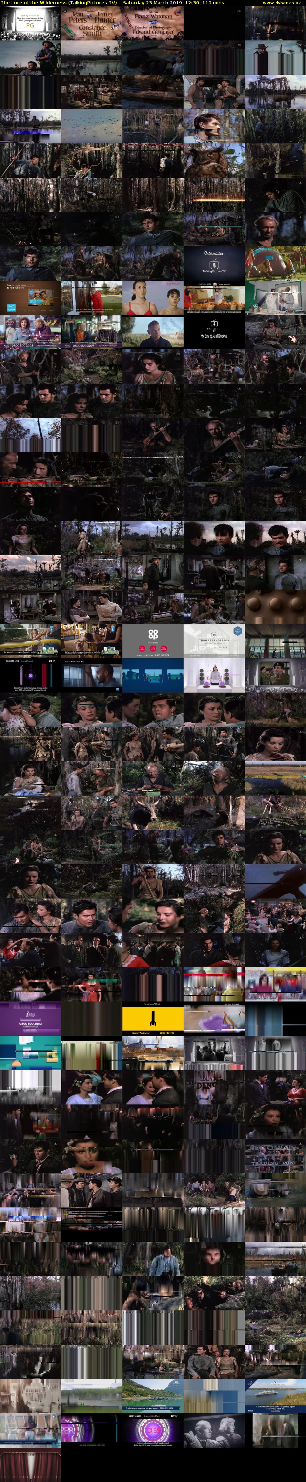 The Lure of the Wilderness (TalkingPictures TV) Saturday 23 March 2019 12:30 - 14:20
