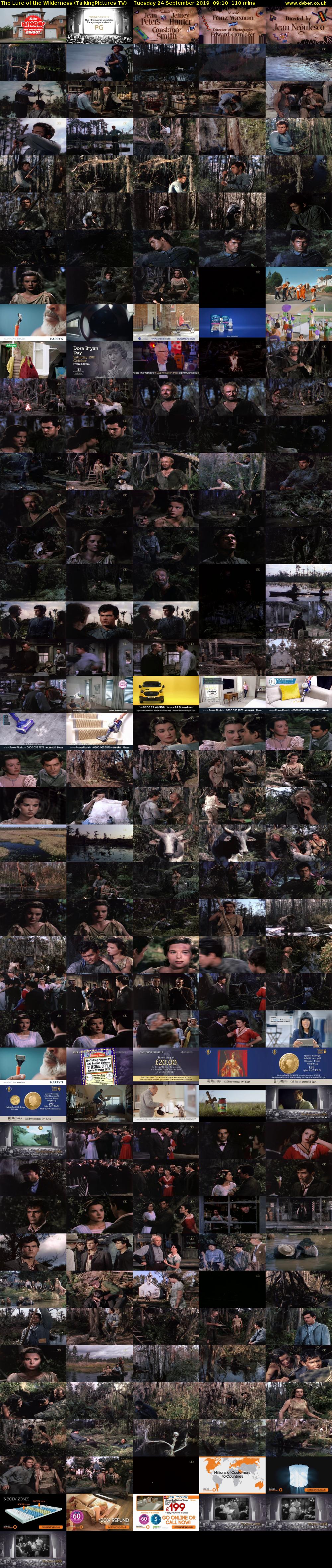 The Lure of the Wilderness (TalkingPictures TV) Tuesday 24 September 2019 09:10 - 11:00