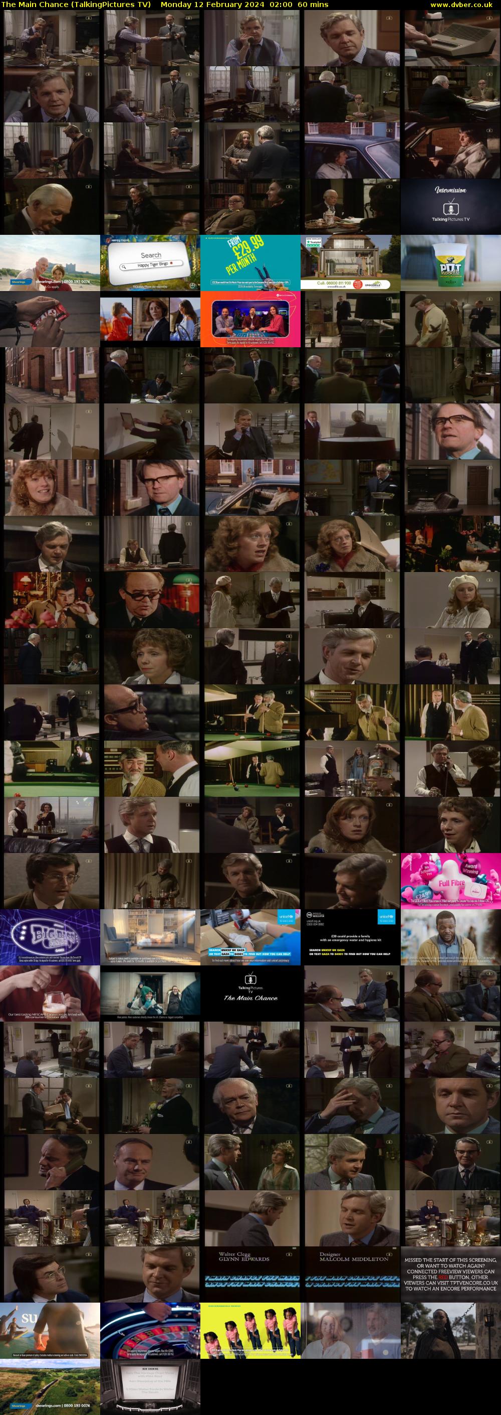 The Main Chance (TalkingPictures TV) Monday 12 February 2024 02:00 - 03:00