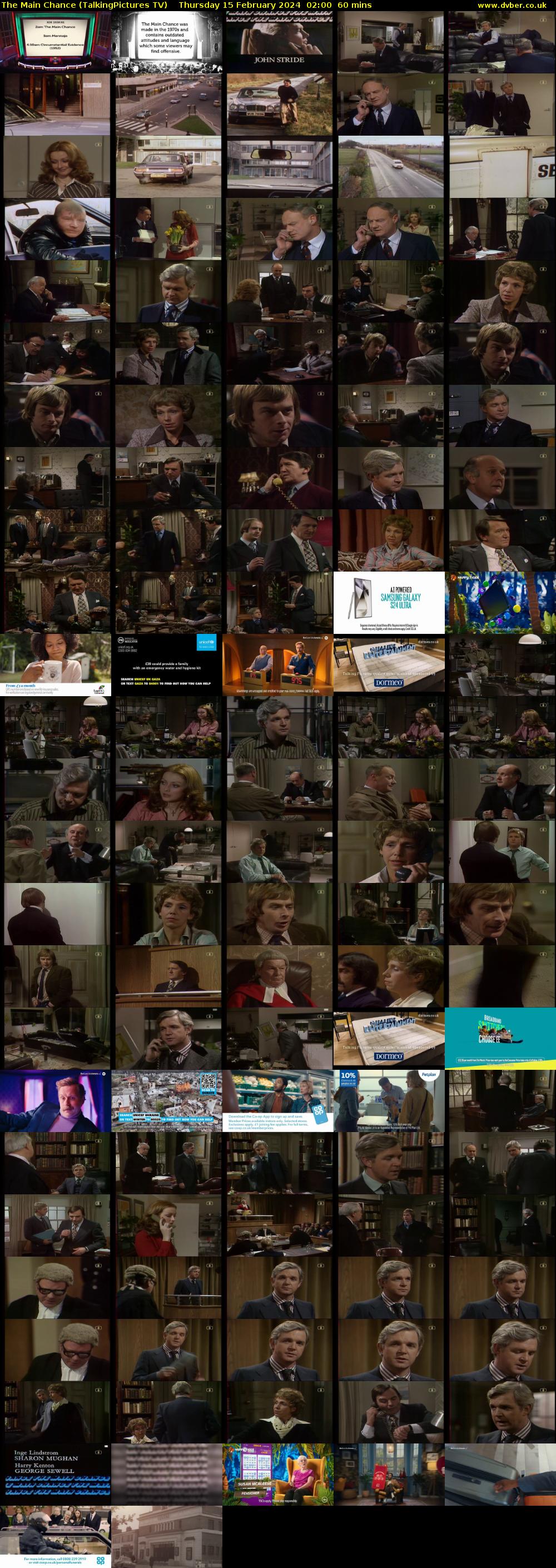The Main Chance (TalkingPictures TV) Thursday 15 February 2024 02:00 - 03:00