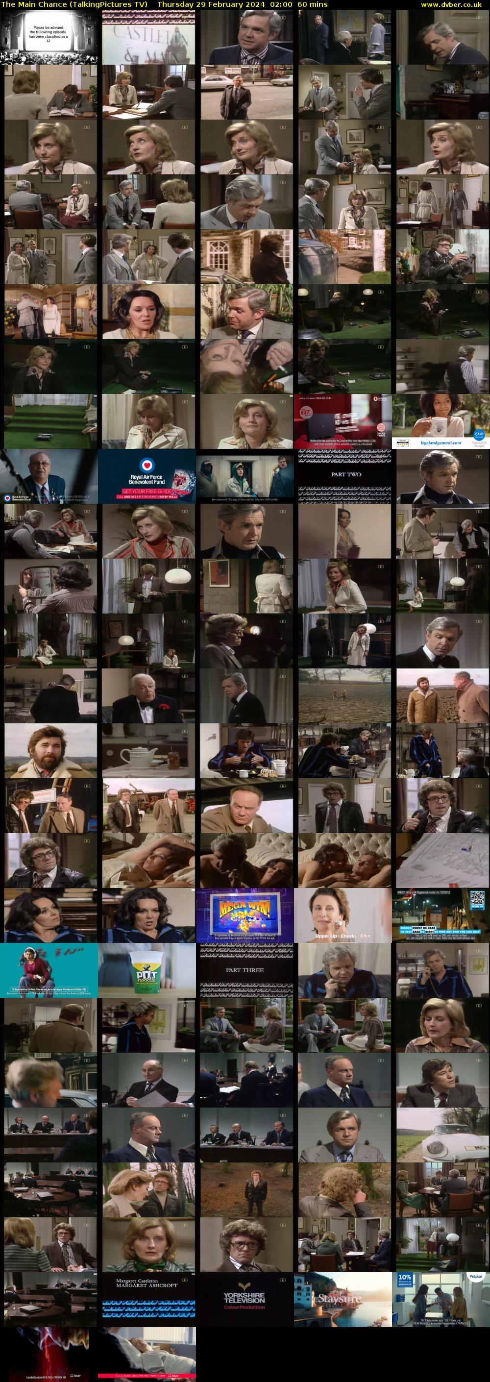 The Main Chance (TalkingPictures TV) Thursday 29 February 2024 02:00 - 03:00