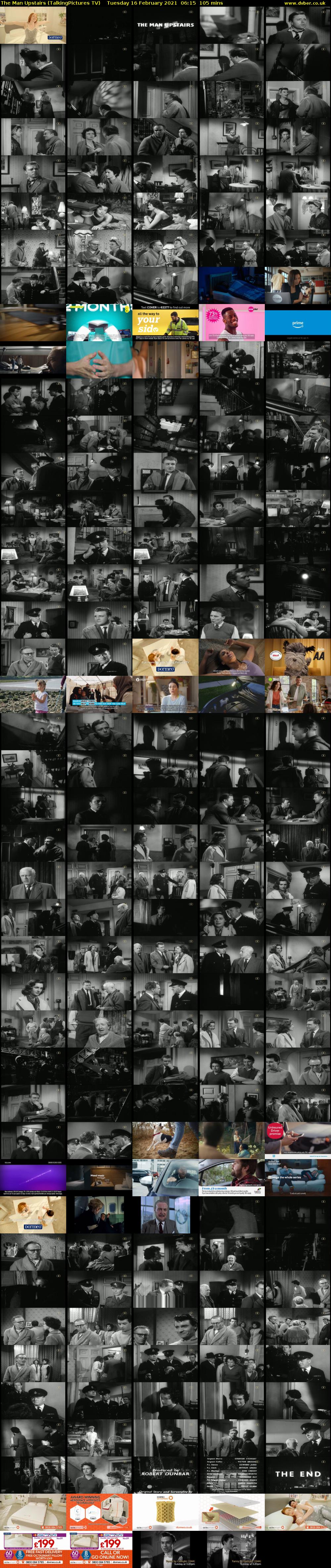 The Man Upstairs (TalkingPictures TV) Tuesday 16 February 2021 06:15 - 08:00