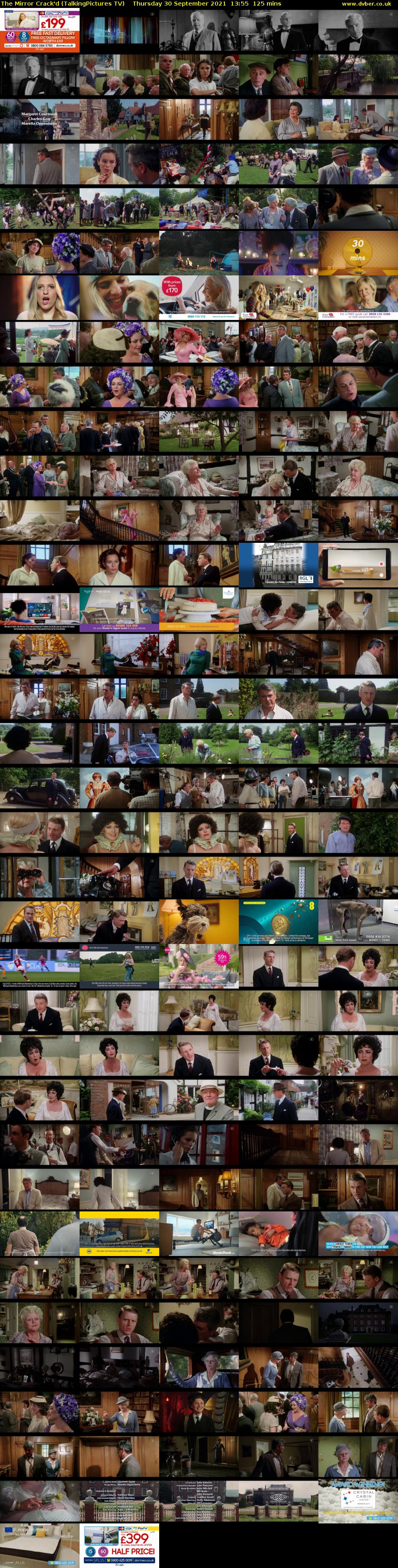 The Mirror Crack'd (TalkingPictures TV) Thursday 30 September 2021 13:55 - 16:00