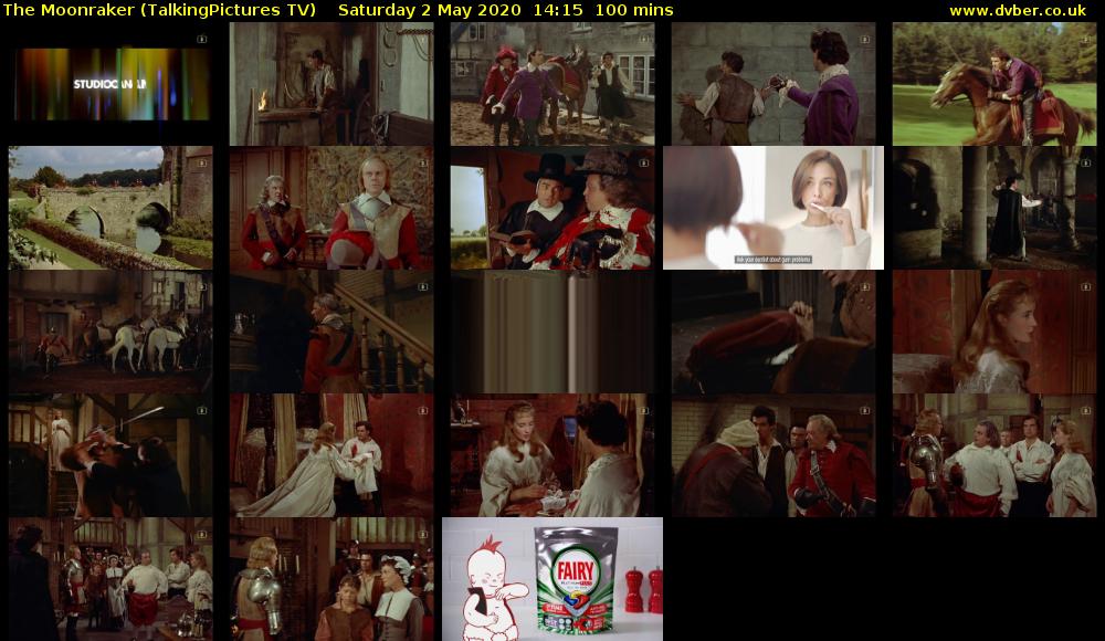 The Moonraker (TalkingPictures TV) Saturday 2 May 2020 14:15 - 15:55
