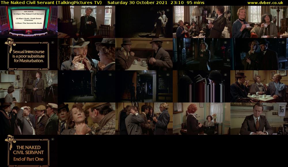 The Naked Civil Servant (TalkingPictures TV) Saturday 30 October 2021 23:10 - 00:45