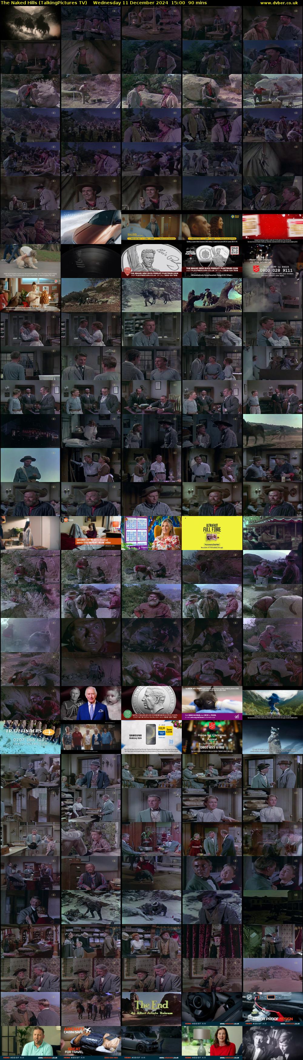 The Naked Hills (TalkingPictures TV) Wednesday 11 December 2024 15:00 - 16:30