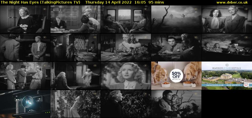 The Night Has Eyes (TalkingPictures TV) Thursday 14 April 2022 16:05 - 17:40