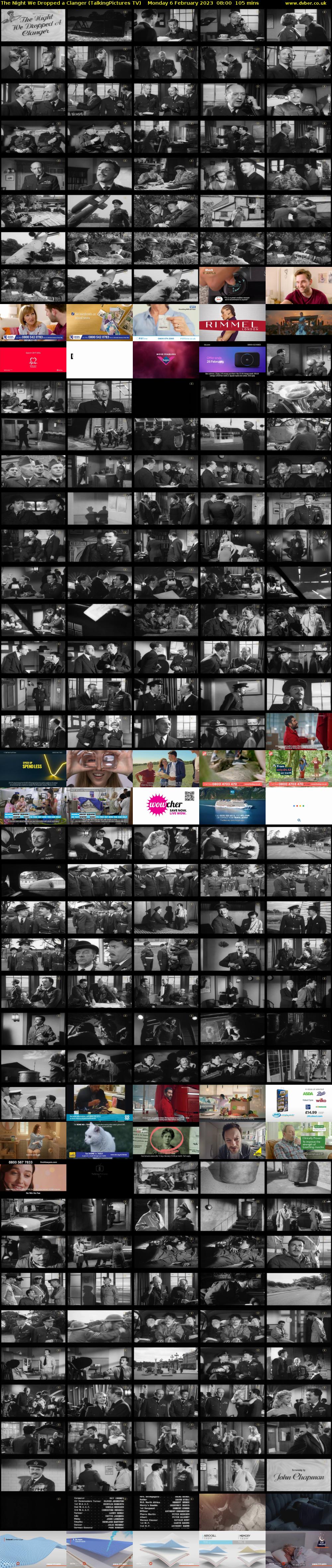 The Night We Dropped a Clanger (TalkingPictures TV) Monday 6 February 2023 08:00 - 09:45