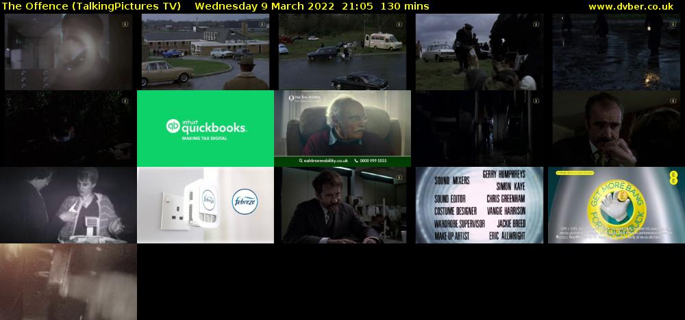 The Offence (TalkingPictures TV) Wednesday 9 March 2022 21:05 - 23:15