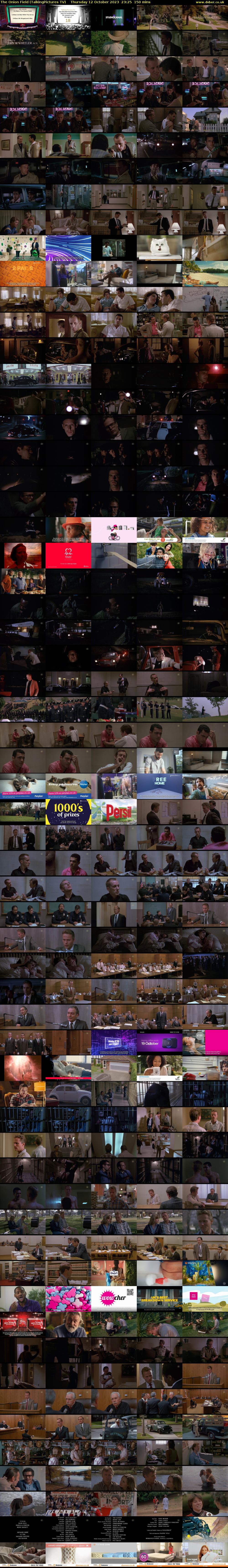 The Onion Field (TalkingPictures TV) Thursday 12 October 2023 23:25 - 01:55
