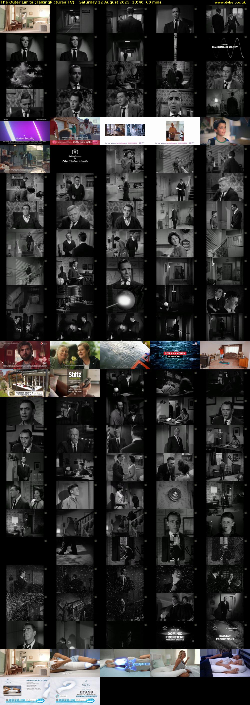 The Outer Limits (TalkingPictures TV) Saturday 12 August 2023 13:40 - 14:40