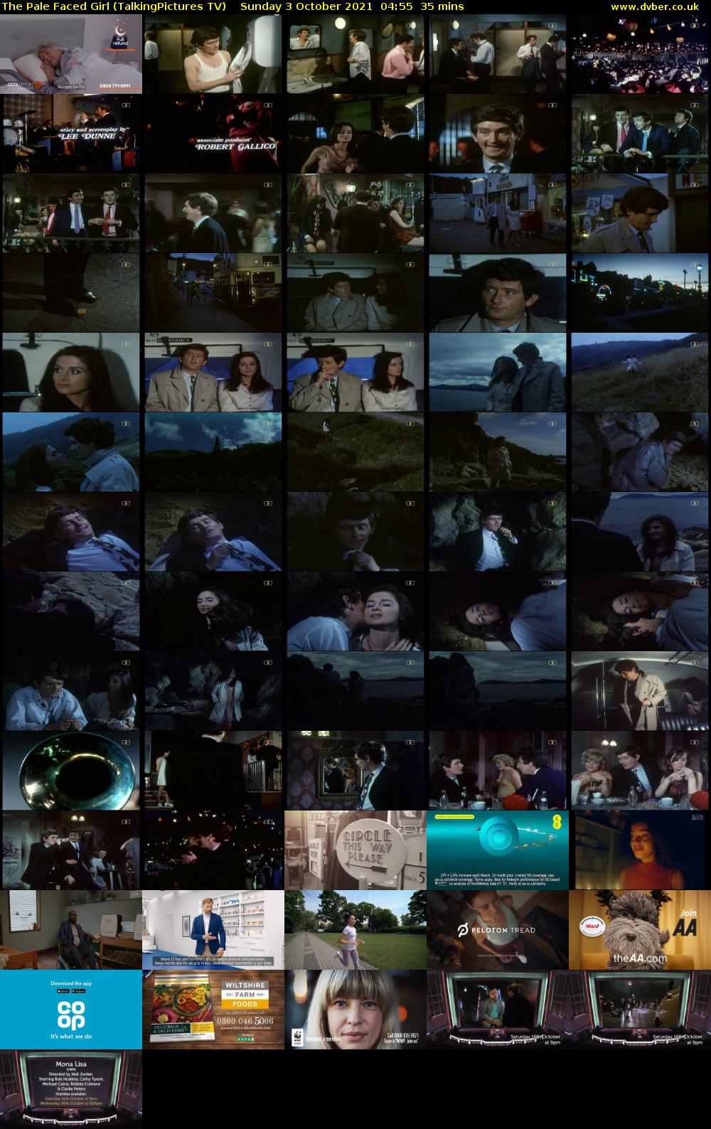 The Pale Faced Girl (TalkingPictures TV) Sunday 3 October 2021 04:55 - 05:30