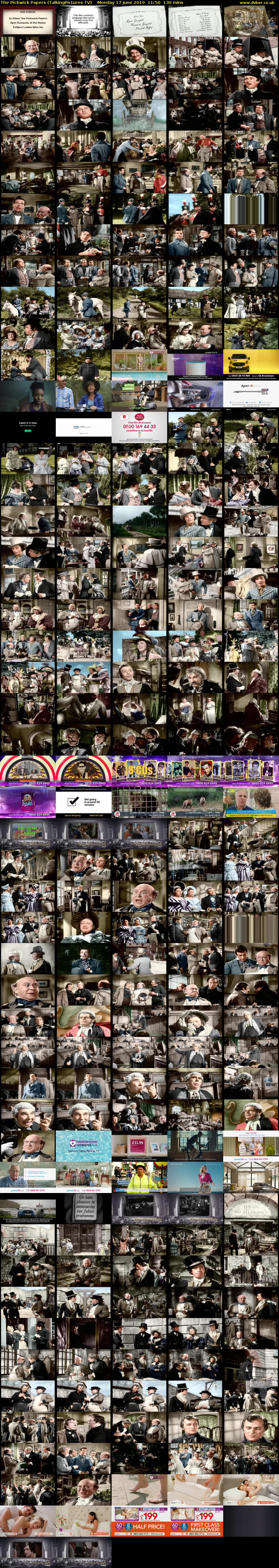 The Pickwick Papers (TalkingPictures TV) Monday 17 June 2019 11:50 - 14:00