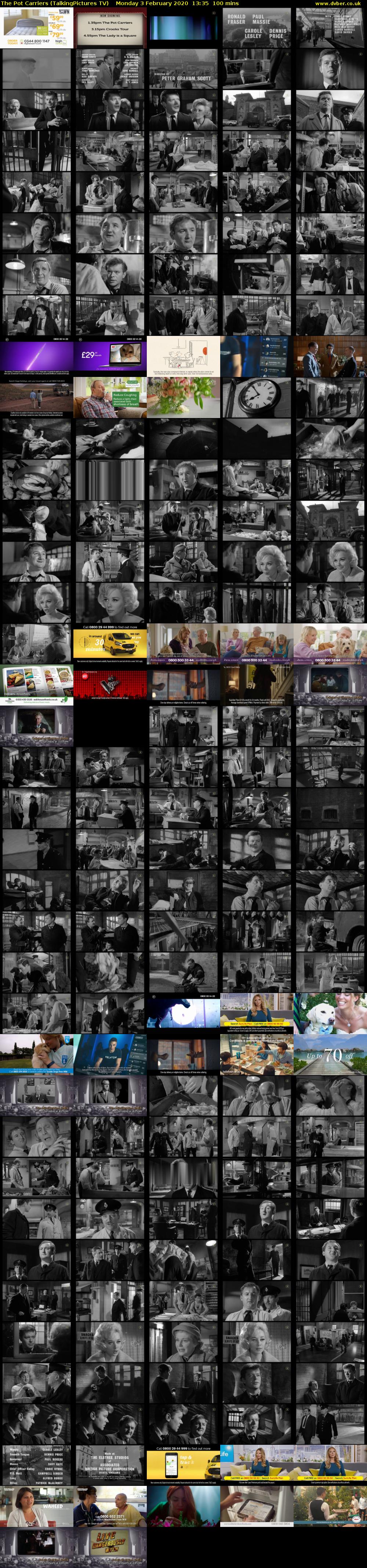 The Pot Carriers (TalkingPictures TV) Monday 3 February 2020 13:35 - 15:15