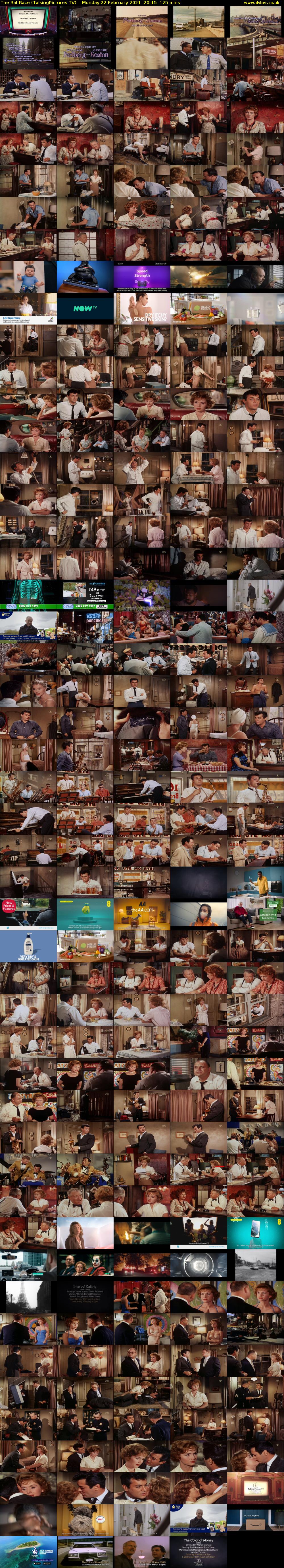The Rat Race (TalkingPictures TV) Monday 22 February 2021 20:15 - 22:20
