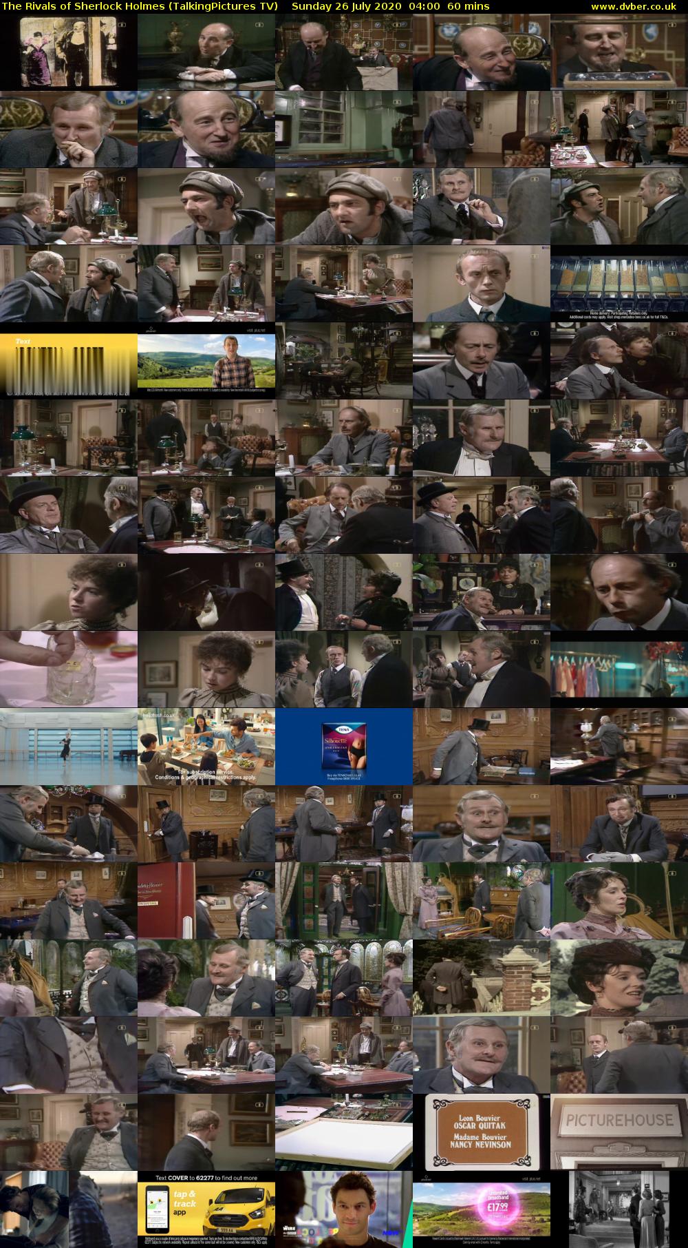 The Rivals of Sherlock Holmes (TalkingPictures TV) Sunday 26 July 2020 04:00 - 05:00