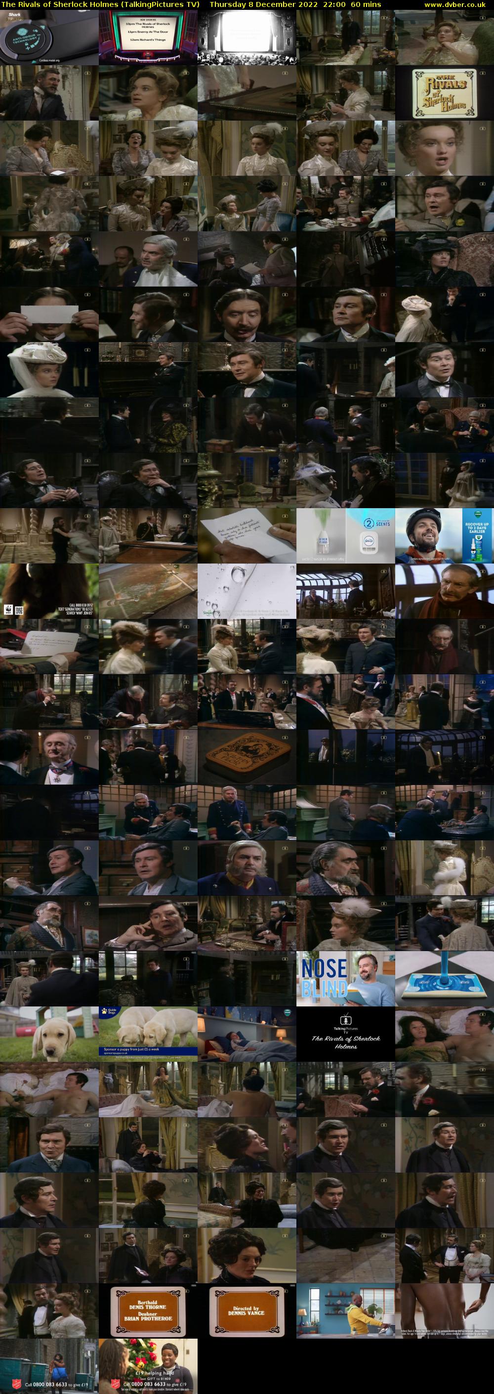 The Rivals of Sherlock Holmes (TalkingPictures TV) Thursday 8 December 2022 22:00 - 23:00
